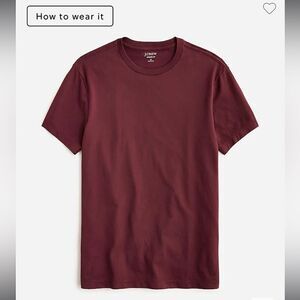 J. Crew Broken-in short-sleeve T-shirt